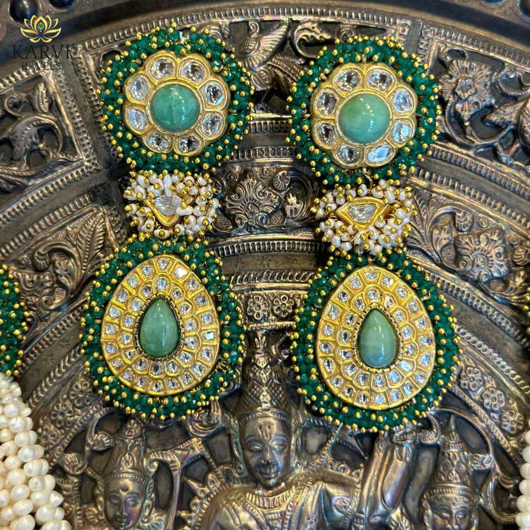 22kt Gold Long Necklace Set