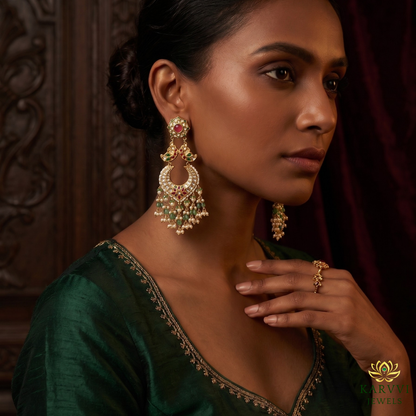 18kt Chand Bali Earrings