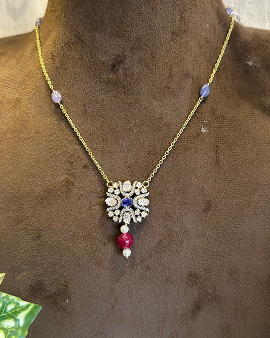 Pure Radiance Silver Knot Pendant