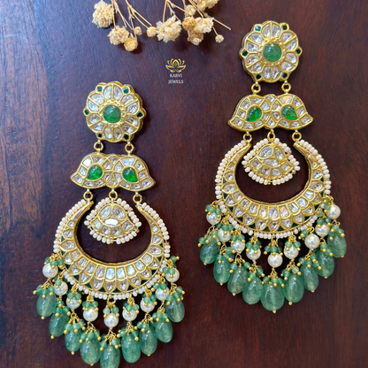 18k Gold Heritage Polki Earrings