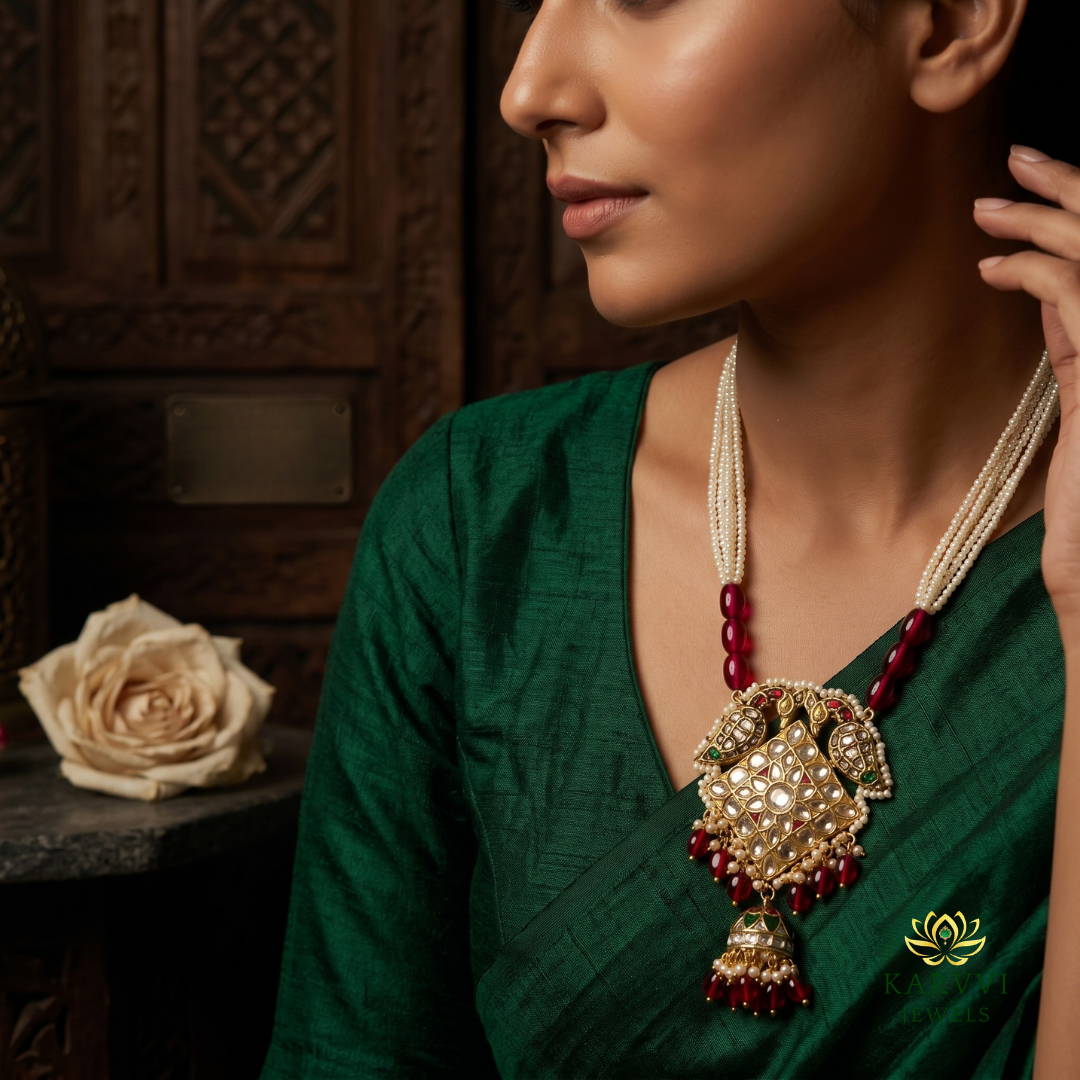 Polki Gold pendant Necklace