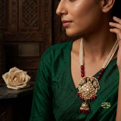 Polki Gold pendant Necklace