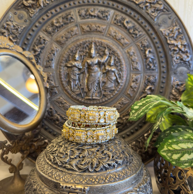 Noor Polki Kada Set