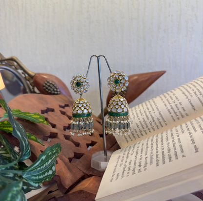 Gulnar Jhumka Earrings