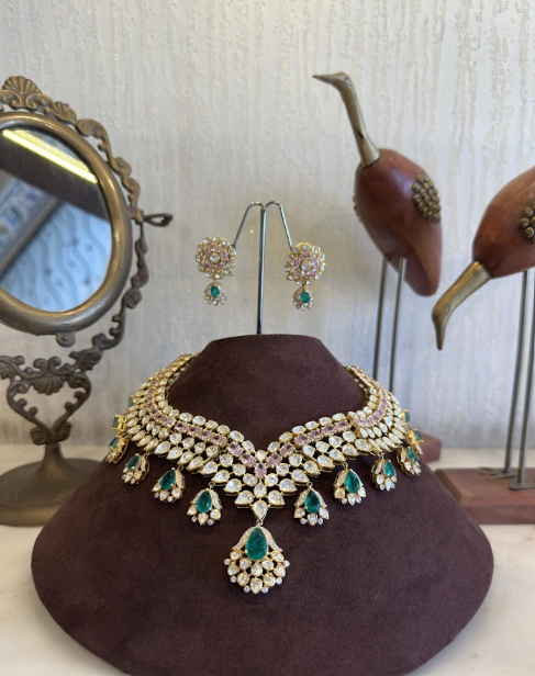 Emerald Royale Necklace Set