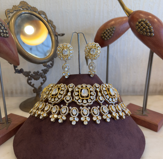 Regal Polki Choker Set